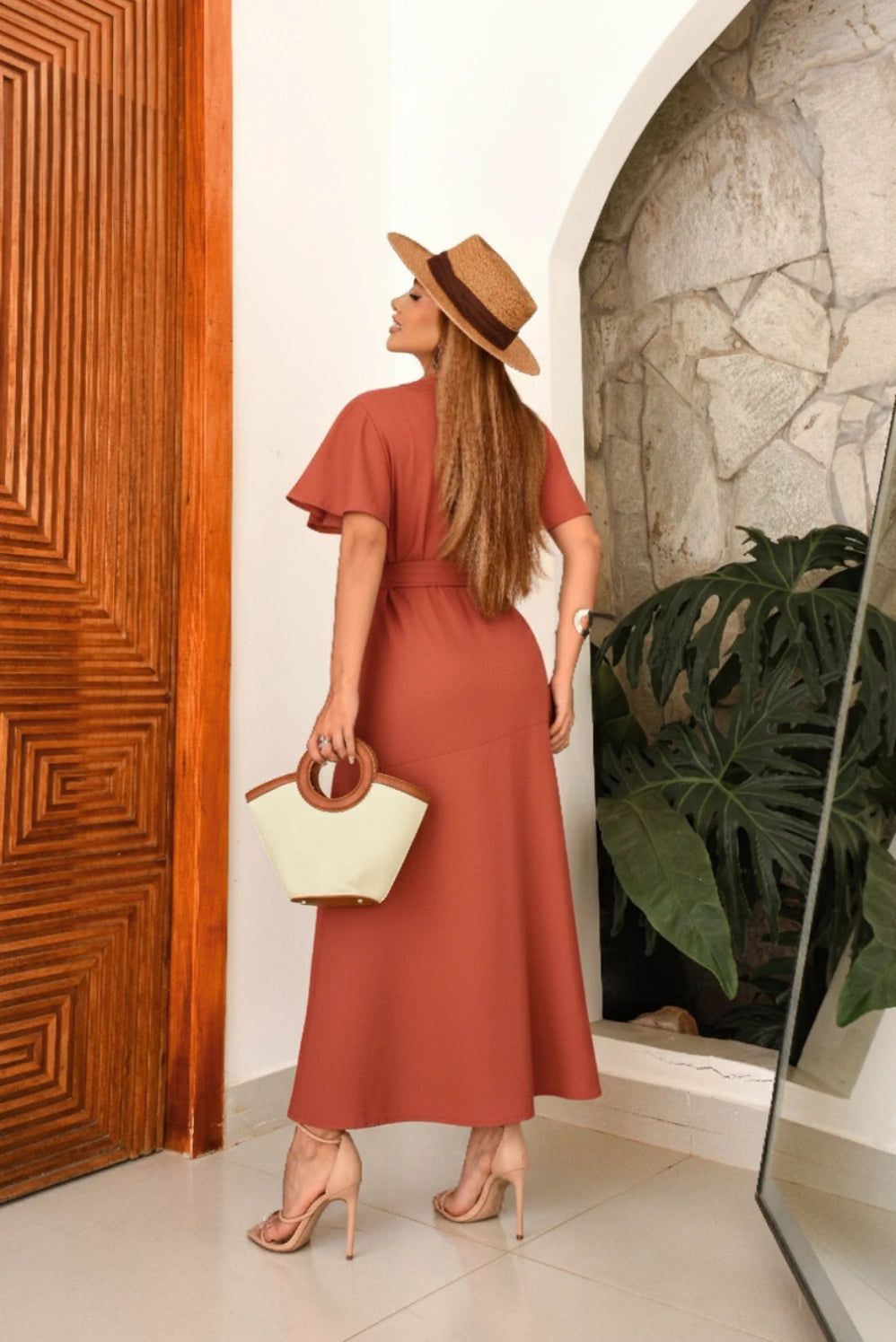 Vestido Babados Larissa