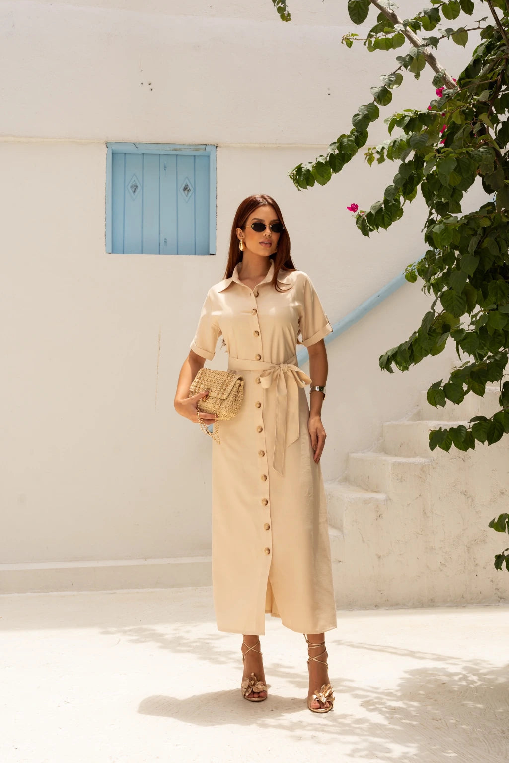 Vestido Botões Jasmim