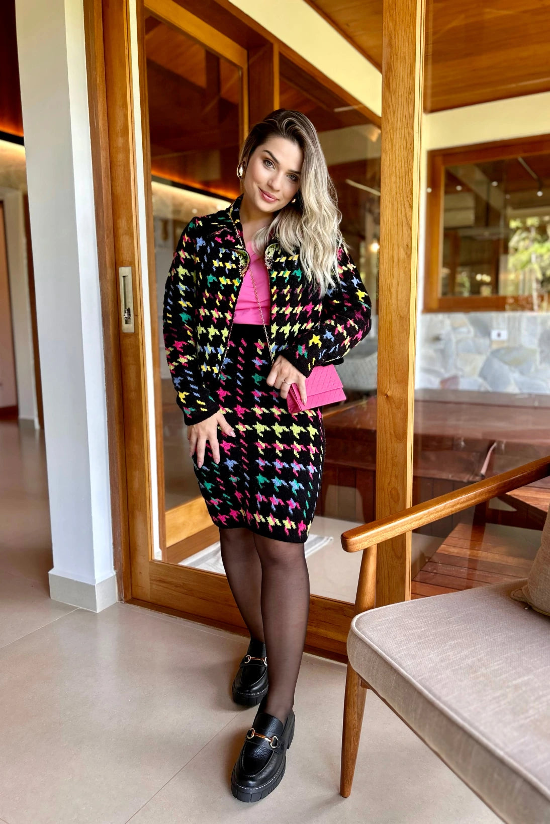 Conjunto Tweed Barbie