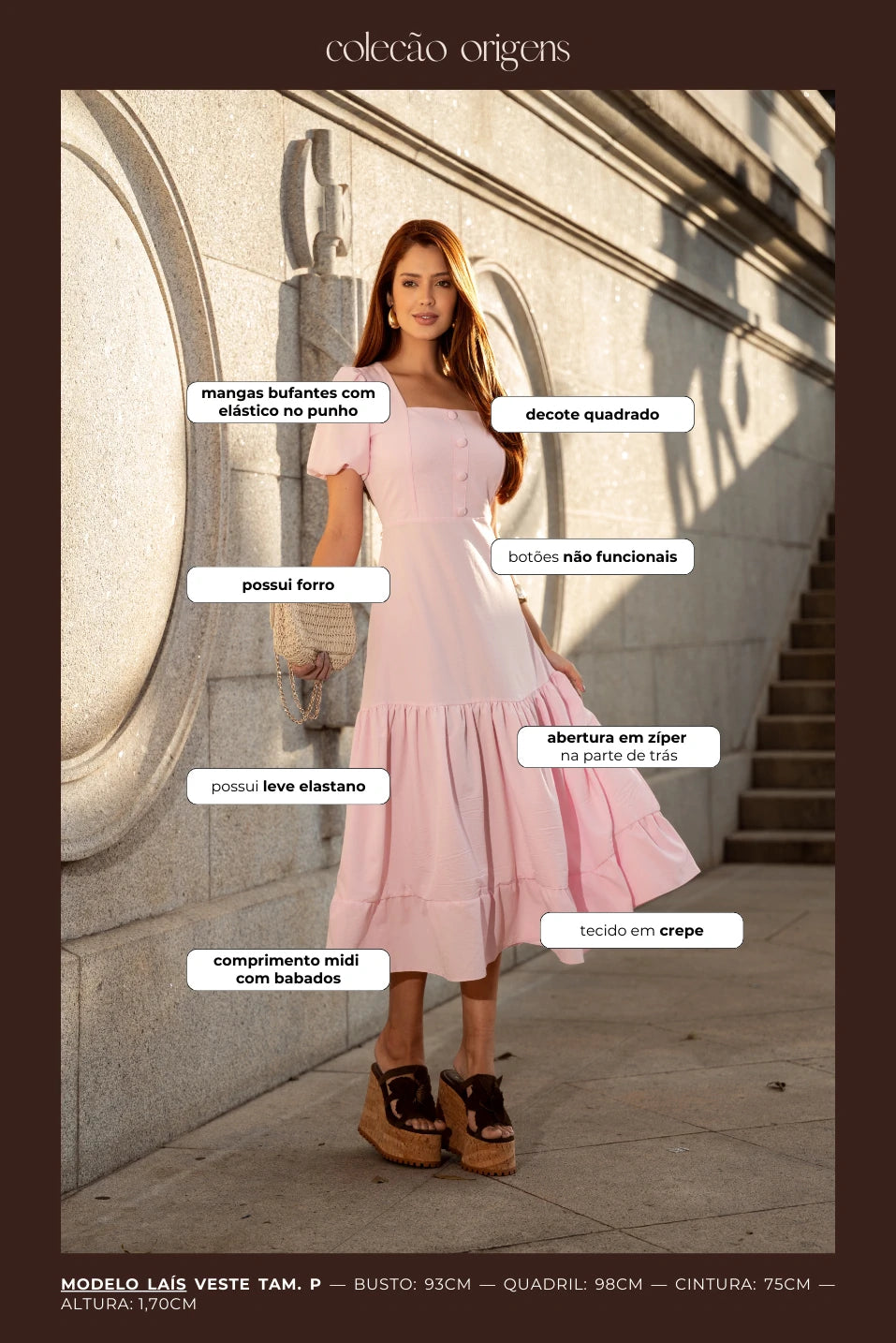 Vestido Babados Gabi