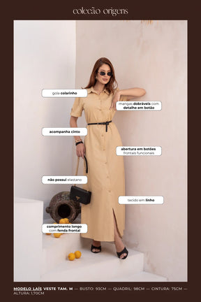 Vestido Chemise Kesia