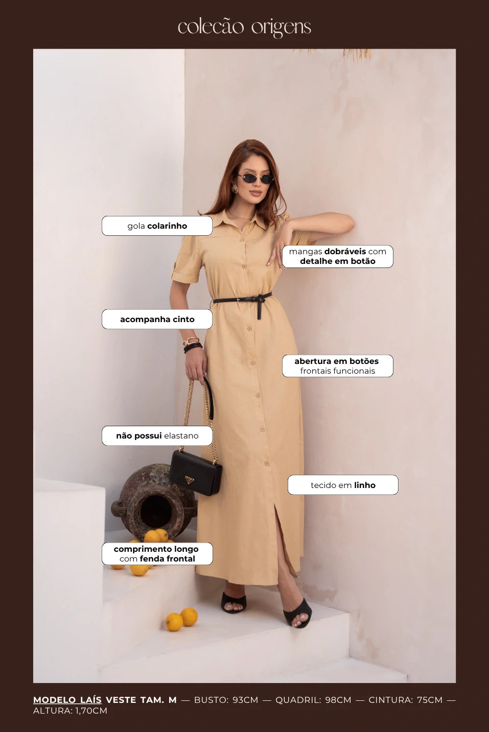 Vestido Chemise Kesia