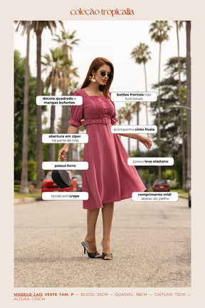 Vestido Rodado San Diego