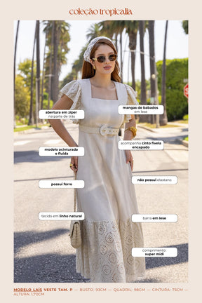 Vestido Midi Los Angeles