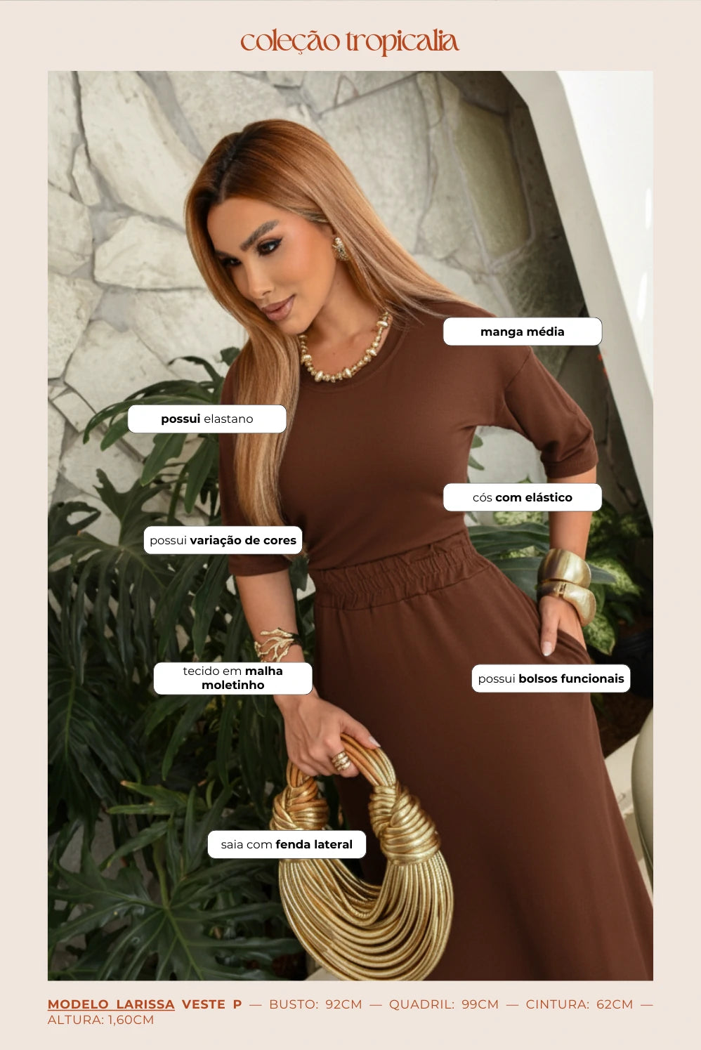 Conjunto Malha Tifany