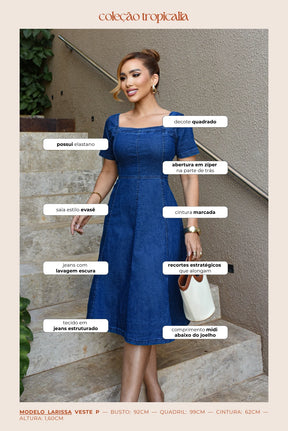 Vestido Jeans Jocélia