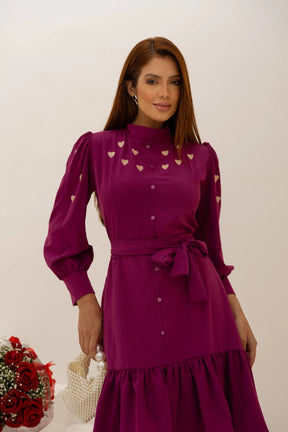 Vestido Bordado Amoroso