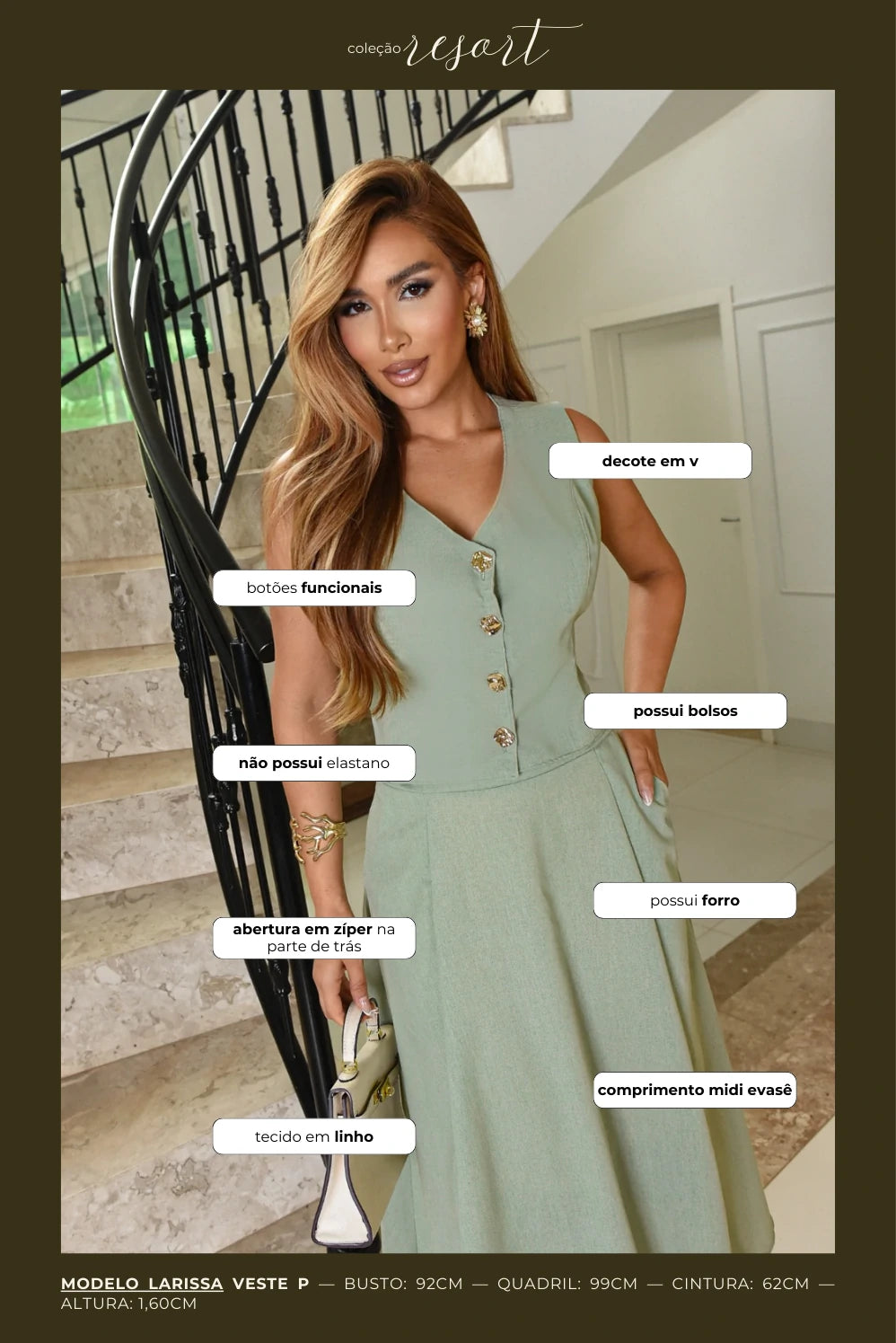 Conjunto Evase Raquel