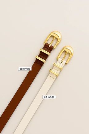 Cinto Deluxe Fivela Dourada