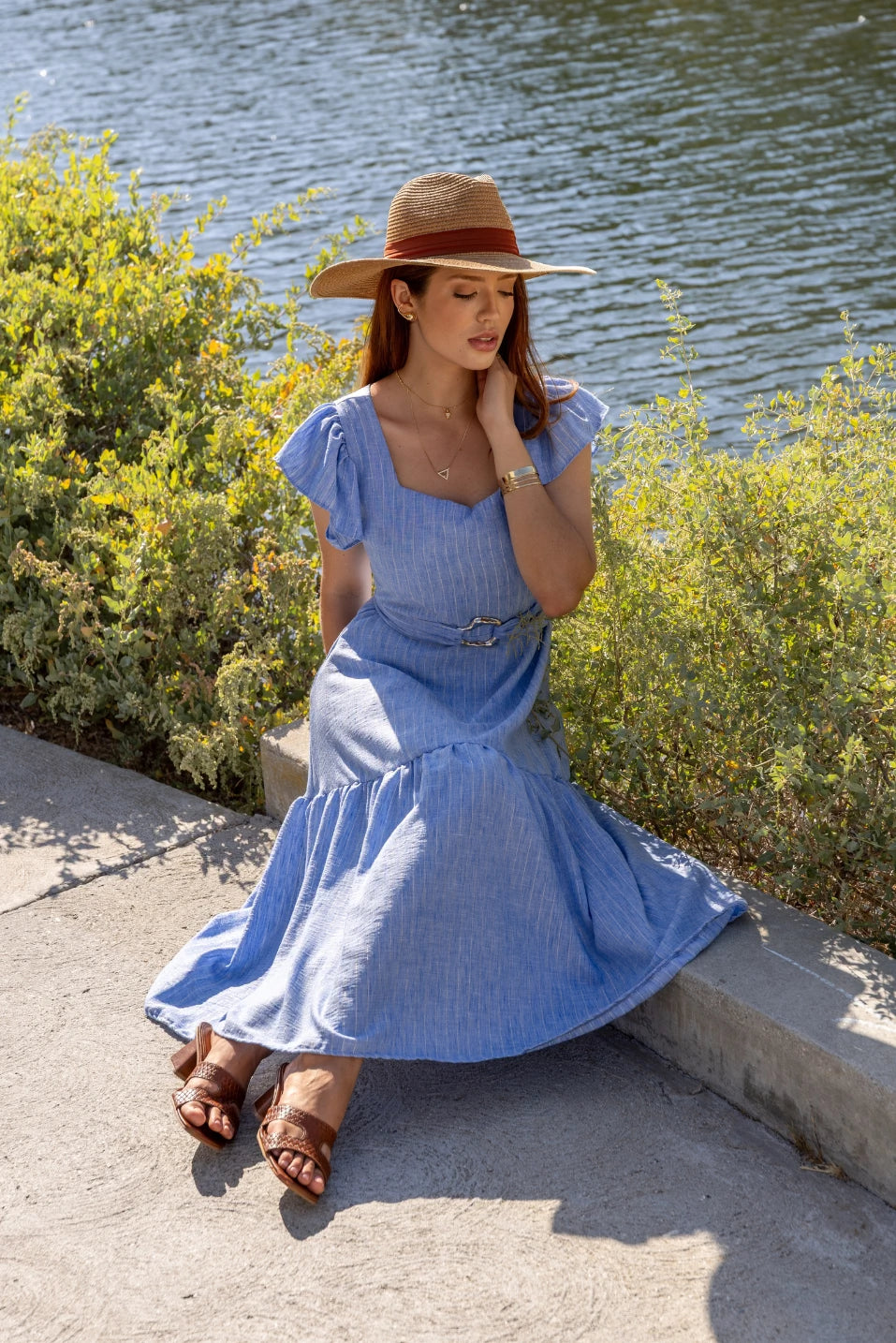 Vestido Babados Venice