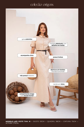 Vestido Chemise Kesia