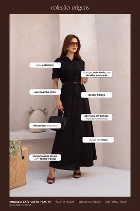 Vestido Chemise Kesia