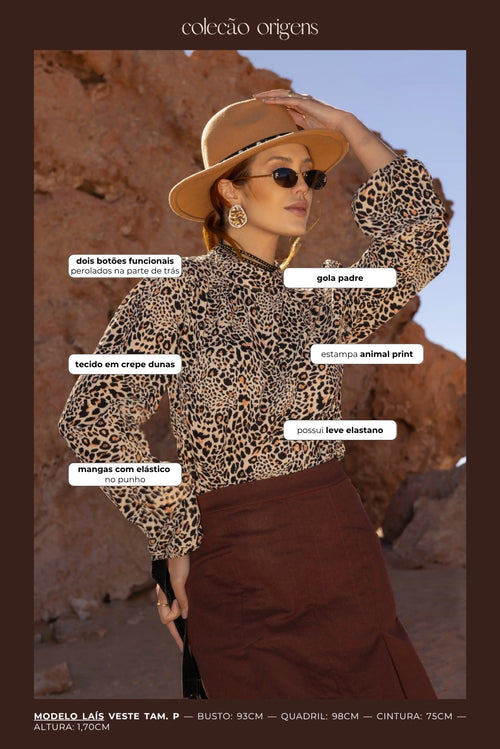 Blusa Animal Print