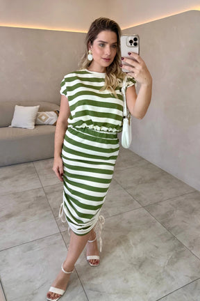 Conjunto Listrado Nubia