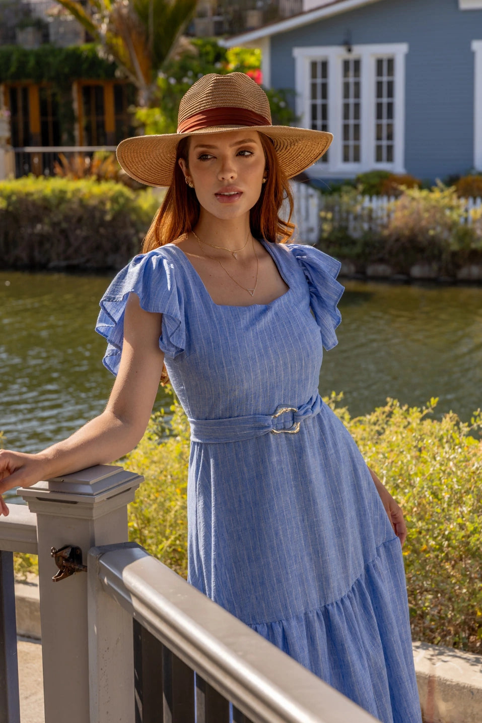 Vestido Babados Venice