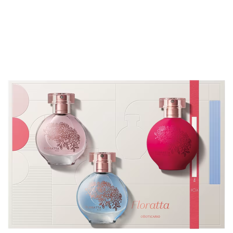 Conjunto Feminino Floratta o Boticário (3 Produtos)