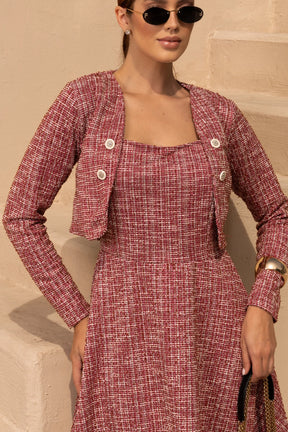 Vestido Tweed Marcia