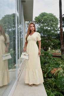 Vestido Bordado Fiorella