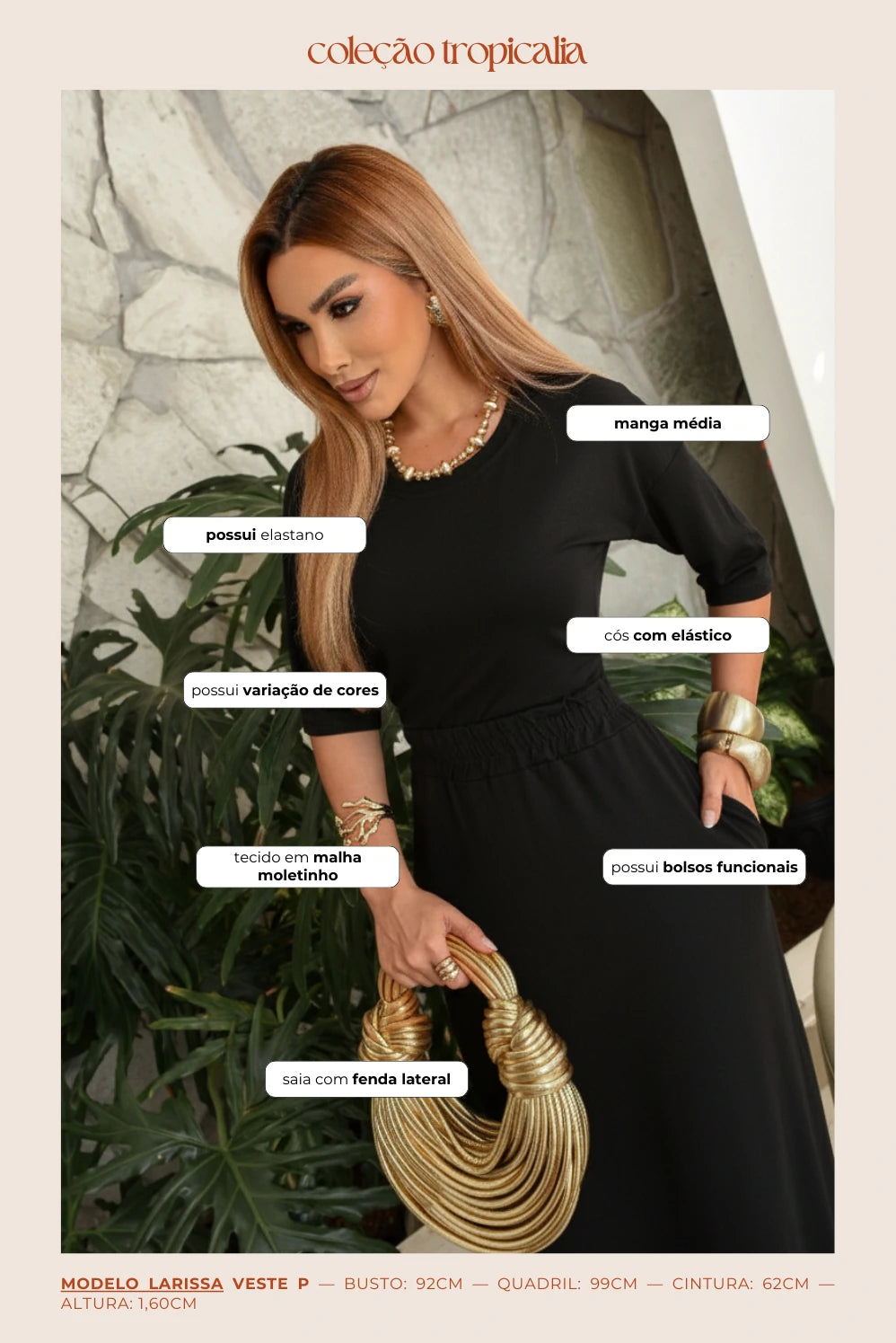 Conjunto Malha Tifany