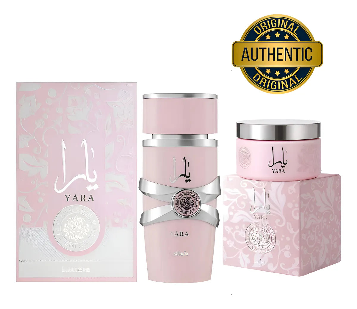 Kit Perfume Yara Lattafa Com Creme Hidratante Yara Isabelle