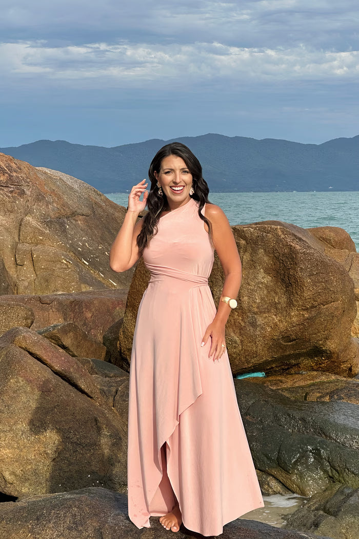 Conjunto saída Eliora longa & top peróla